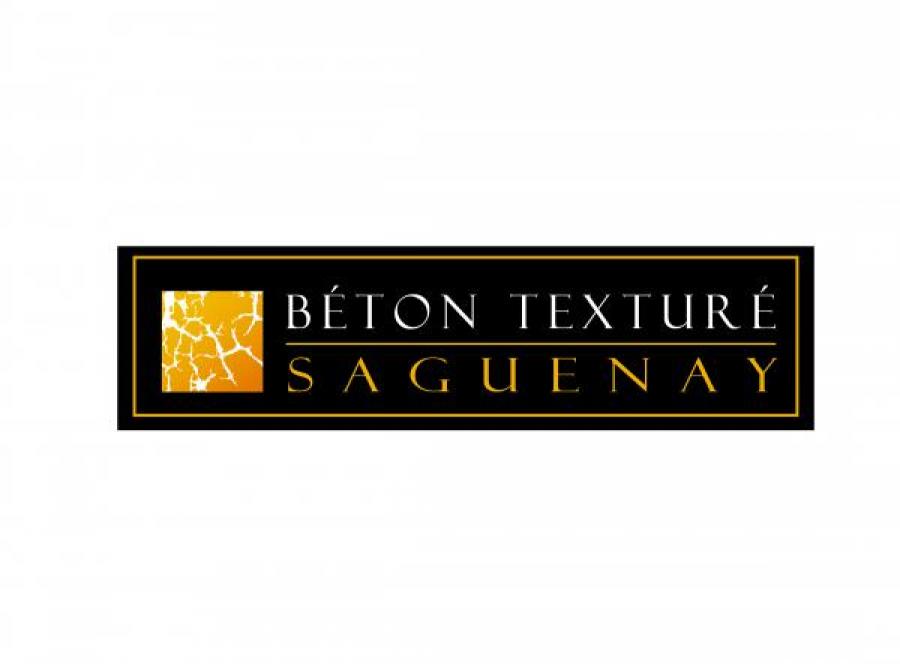 Béton Texture Saguenay.. Logo